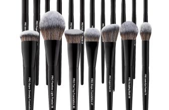 Bueart Design 19Pcs Professional Grade Labeled Makeup