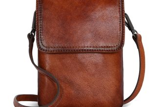 Iswee Leather Crossbody Bags for Women RFID Blocking