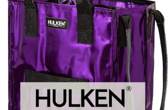 HULKEN - (Medium, Ultraviolet) Reusable Grocery Bag On