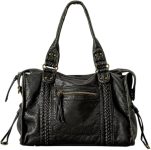 Worldlyda Crossbody Bags for Women Large Tote Soft