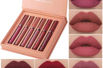 6Pcs Matte Liquid Lipstick Makeup Set, Matte liquid