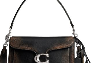 COACH Structured Tabby Shoulder Bag 26