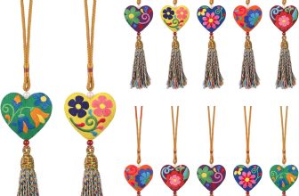 HunnmingRe 12 Pcs Mexican Keychain Fiesta Party Return