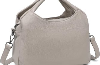 KOGTLA Medium Genuine Leather Purses for Women with