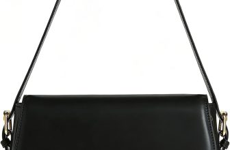 Amszke Shoulder Bag for Women Y2K Crossbody Purse PU