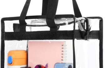 Hoiny Clear Bag for Stadium Events Approved, 12x6x12