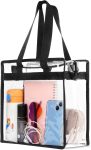 Hoiny Clear Bag for Stadium Events Approved, 12x6x12