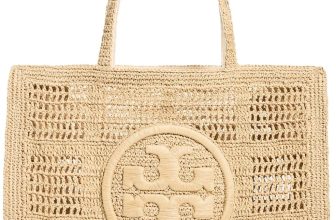 Tory Burch Women's Ella Hand Crocheted Large Tote