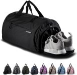 Fitgriff® Gym Bag for Men & Women with Shoe & Wet