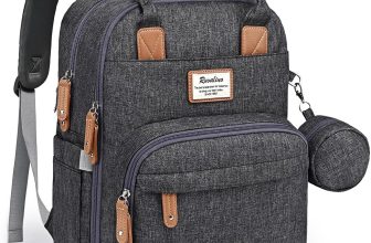 RUVALINO Diaper Bag Backpack, Multifunction Travel Pack