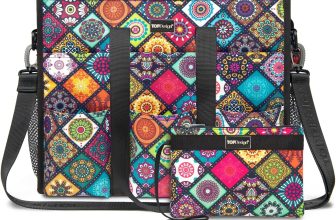 TOPDesign Utility Water Resistant Tote Bag with 22