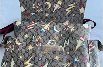 Gucci Supreme Gg Canvas Baby Diaper Changing Bag Italy