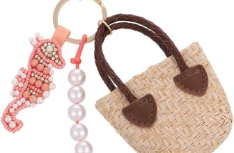 Beach Keychain Bag Charms | Seashell Starfish Lobster