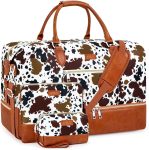 Weekender Bag for Women, Travel Duffel Bag Carry On