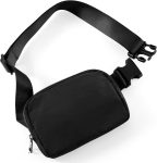 ODODOS Unisex Mini Belt Bag with Adjustable Strap Small