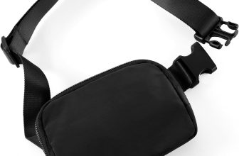 ODODOS Unisex Mini Belt Bag with Adjustable Strap Small