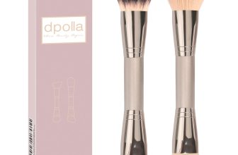 Foundation Makeup Brushes, 2Pcs Premium Dual-Ended