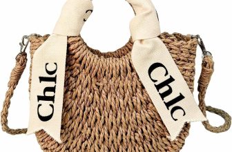 Eiyye Woven Straw Handbag for Women Summer Beach Bag