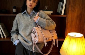 Women’s Large PU Tote Bag, Retro Shoulder Boston Bag