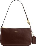 COACH Women's Natural Grain Leather Plaza Bag