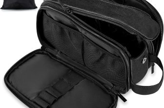 Elviros Travel Toiletry Bag for Men, Shaving Dopp Kit