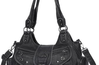 Angel Kiss Hobo Bags for Women Vegan Leather Shoulder
