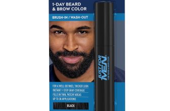 Just for Men 1-Day Beard & Brow Color, Temporary Color