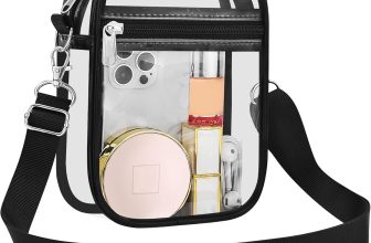 USPECLARE Clear Purse Stadium Transparent Messenger Bag