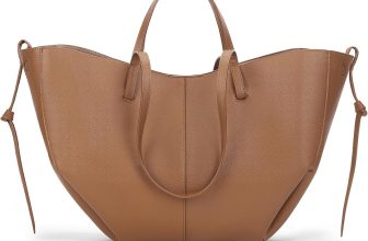 Juoxeepy Work Bag Faux Leather Tote Bag for Women