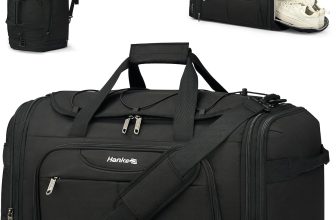 Hanke Expandable Carry On Luggage Bag,3 in 1 Duffle Bag