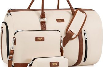 Convertible 2-in-1 Garment Bags for Travel, 50L Carry