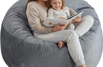 3 Ft Large Bean Bag Chairs for Adults/Teens with Memory