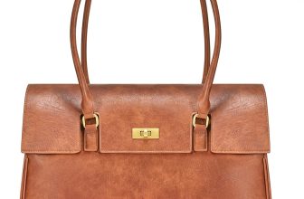 LOVEVOOK Laptop Bag for Women Work Tote Messenger Bag