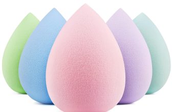 BEAKEY 5 Pcs Makeup Sponge Set, Latex-Free Makeup