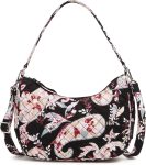 Vera Bradley Women's Cotton Frannie Crescent Crossbody