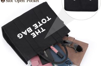 Tote Bag with Zipper Tote Bag for Women Canvas