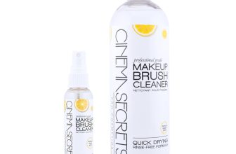 CINEMA SECRETS Original Makeup Brush Cleaner Solution &