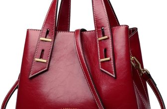 LAORENTOU Women Crossbody Handbags Genuine Leather