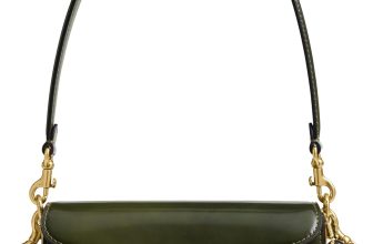 COACH Tabby Shoulder Bag 20 In Loved Leather With