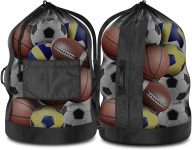 BROTOU 40" x 30" Extra Large Sports Ball Bag, Upgrade
