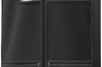 Lazebox 43" Travel Garment Bag with Accessories Zipper