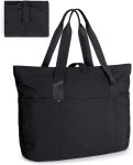 BAGSMART Tote Bag for Women, Foldable Tote Bag With