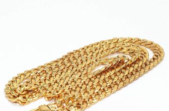 WEICHUAN 47"/120cm Gold Iron Flat Chain for Handbag