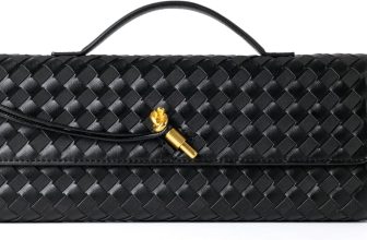 Joryin Woven Purse for Women Evening Clutch Woven