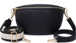 Leather RFID Anti Theft Sling Bag for Women, Pickpocket