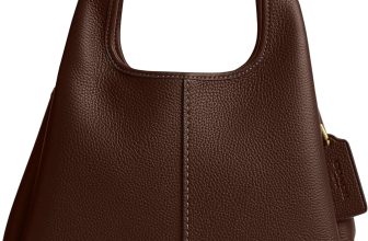 COACH Women's Polished Pebble Leather Lana Shoulder Bag