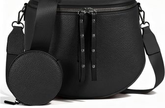 MOETYANG Crossbody Bags for Women Large Vegan Leather