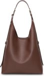 Hobo Bag For Women Vegan Leather Slouchy Shoulder Tote