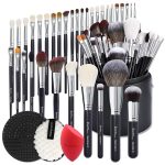 Bueart Design Pro makeup Artist 34Pcs Deluxe Real Goat