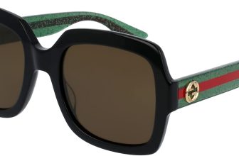 Gucci Square Sunglasses for womens GG0036SN 002